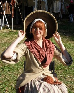 The Patrick Hand Original Planter's Hat on Red Jessi