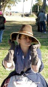 The Patrick Hand Original Planter's Hat on Kate Bagley