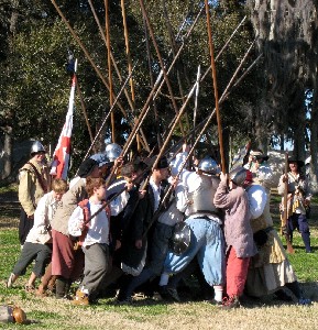 The push - with everyone jammed together