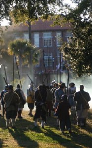 The pikes in early evening