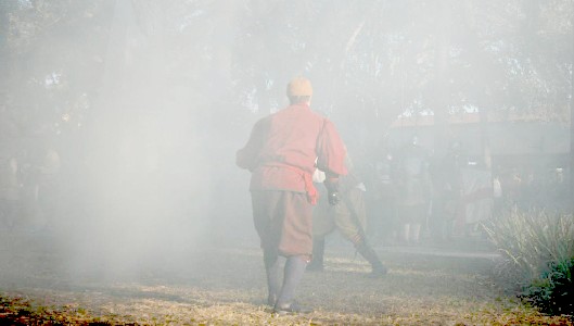 Confusion amidst the haze of fake smoke