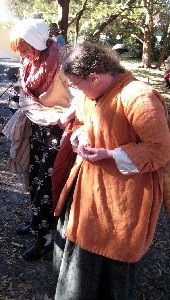 Salty and Jessi in pirate fleece