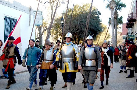 The arranged pike forces