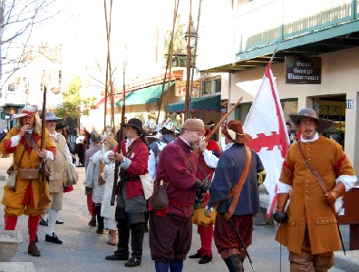 The Spanish rifle forces