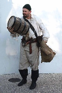 Conrad steals the booty