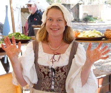 Jill-Handed red with gooey hands