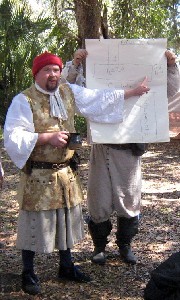 Sgt. Jeff explains the battle plan 4