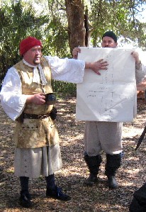 Sgt. Jeff explains the battle plan 5