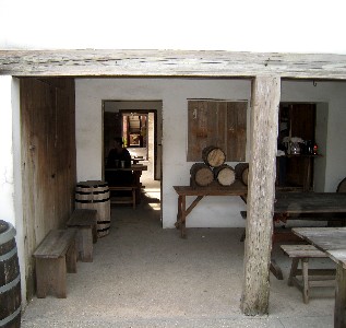 Taberna rear entry