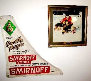 Sled Dog Banner and Photo