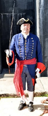 Gareth in British Uniform