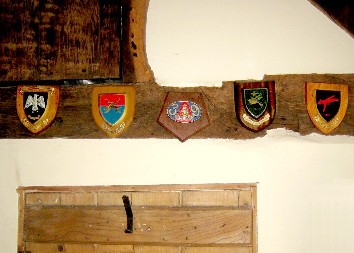 Plaques from Gareth's Army Units