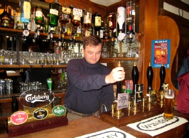 Mission, Pretending He Knows How to Pour