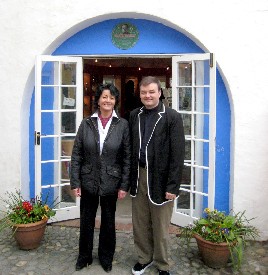 Mission with Guide Amanda at Portmerion Round House