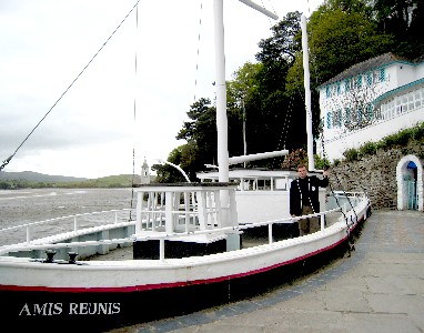 Mission on the Portmeirion Concrete Boat