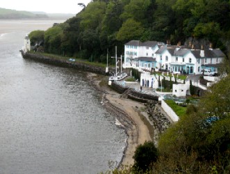The Hotel as seen from the Grotto