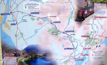 The Ffestiniog Railway Map