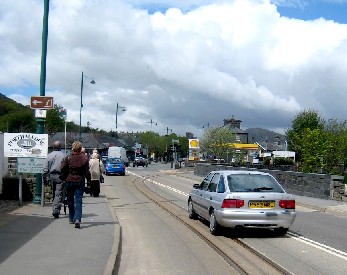 Railway Bridge Crossing in Porthmadog