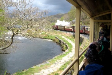 Train Scenery - River and Train